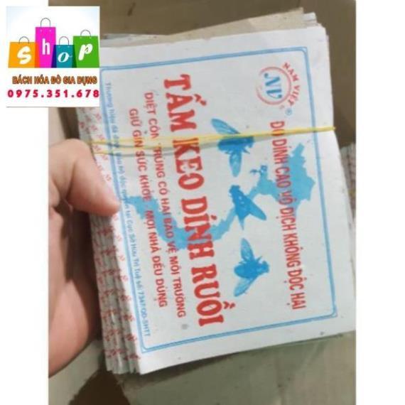 COMBO 10 tấm keo dính ruồi siêu dính không độc hại