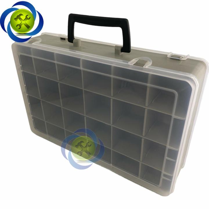 Thùng đựng ốc vít Buddy BK0011 S302 kích thước 36 x 23 x 10cm hai mặt có 44 ngăn