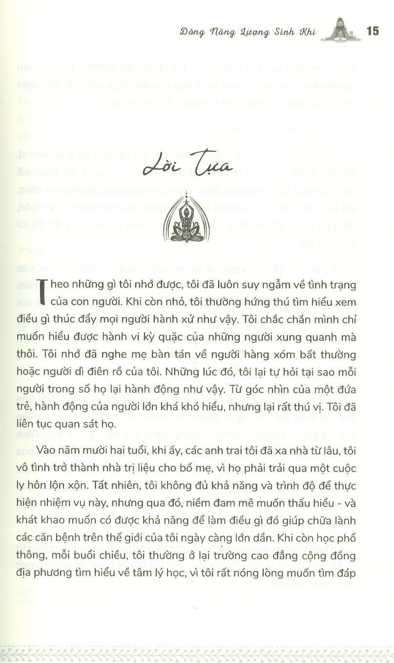 DÒNG NĂNG LƯỢNG SINH KHÍ - CHARGE AND THE ENERGY BODY