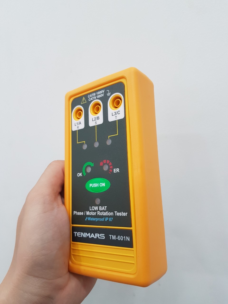 Thiết bị đo kiểm tra thứ tự pha Tenmars TM-601N