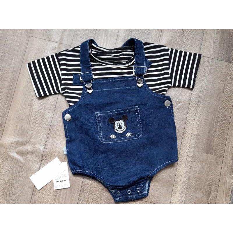 SET BODY MICKEY DENIM CHO BÉ