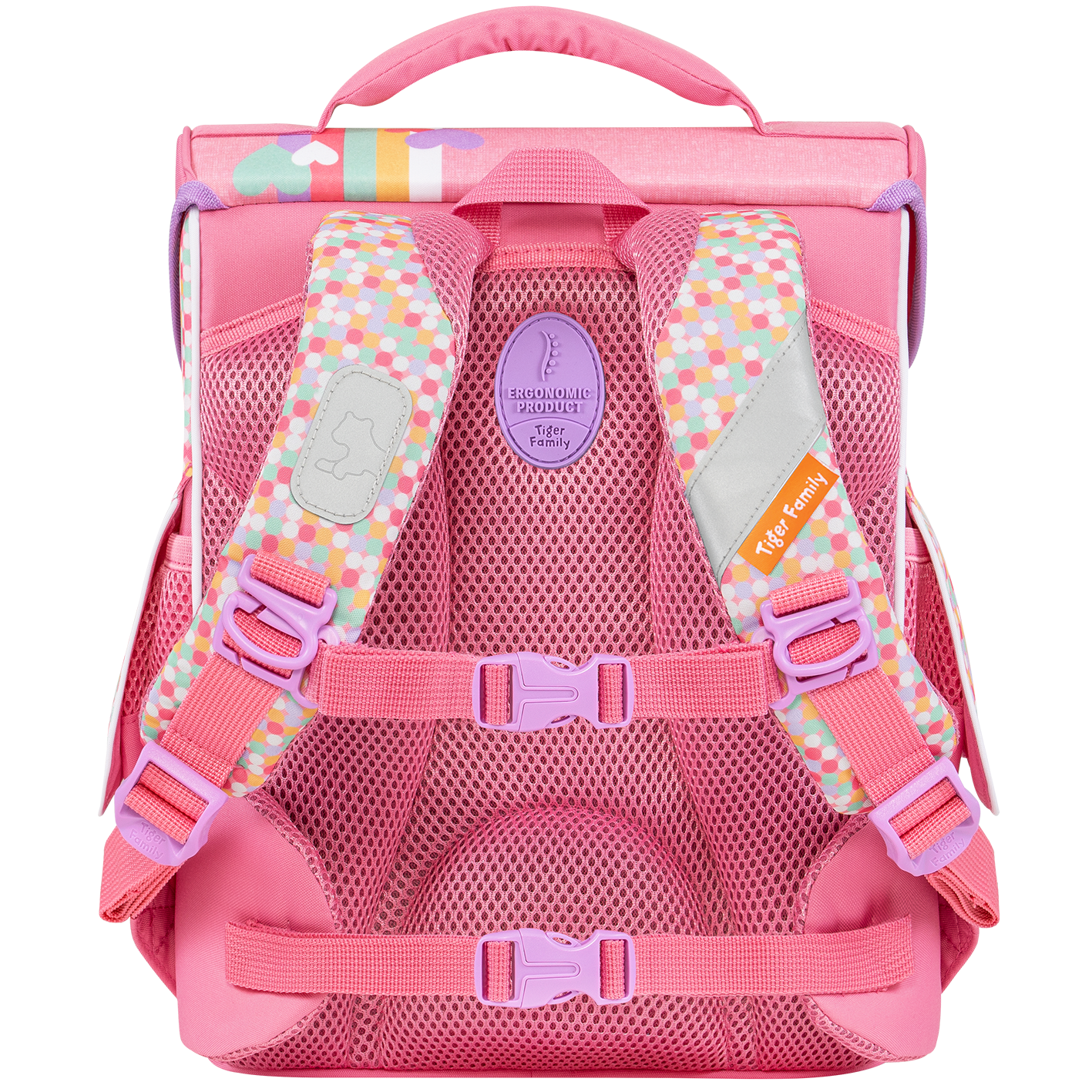 Ba Lô Chống Gù Jolly Schoolbag Pro 2S - Pink Amour - Sequins - Tiger Family TGJL-018A(3)
