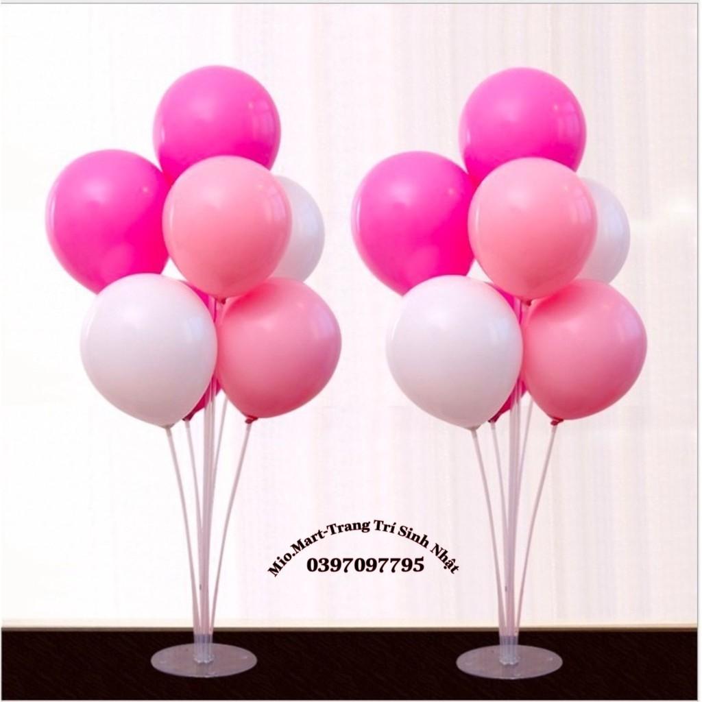 Trụ Gắn Bóng 70Cm 7 Nhánh Trang Trí Tiệc Sinh Nhật Trong Suốt Tiện Lợi BB06