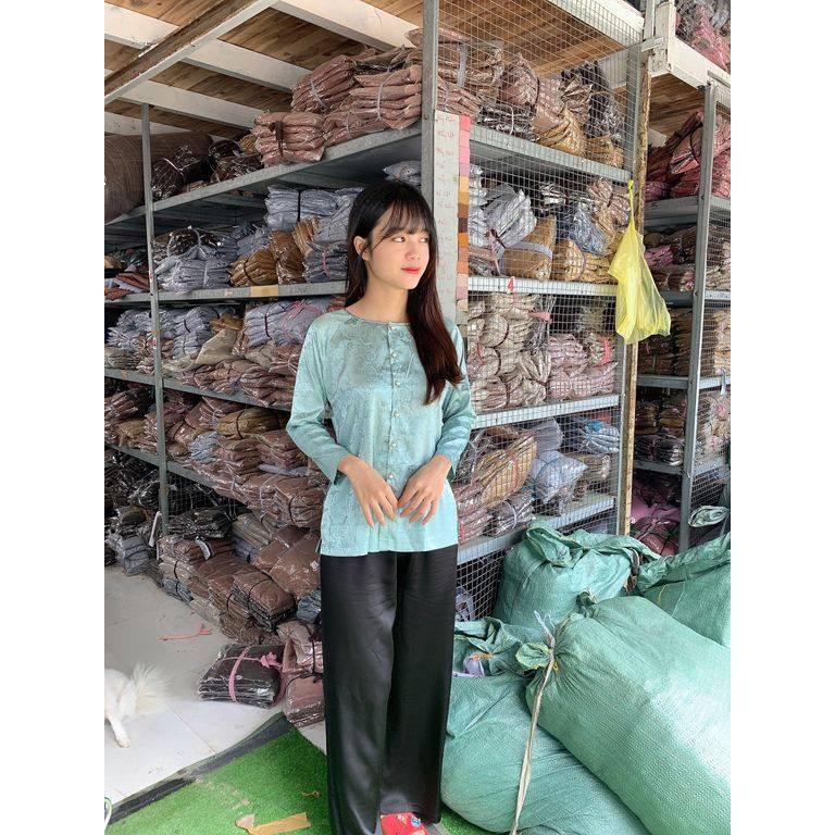 ĐỒ LAM ĐI CHÙA PHÁP PHỤC PHẬT GIÁO BÀ BA GẤM