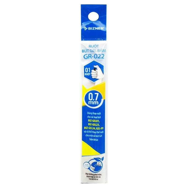 Ruột Bút Gel Bizner GR-022 - Mực Xanh