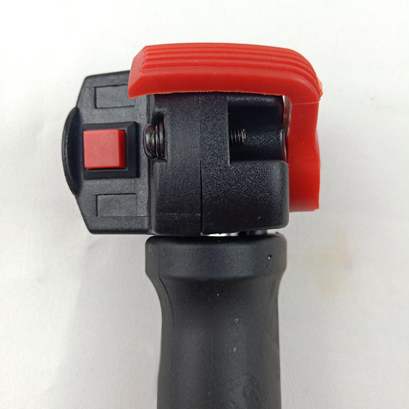 String Trimmer Handle Switch Throttle Cable Attachments Convenient Assemble Durable Aluminium Tube Handheld for Brush Cutter
