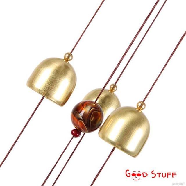 Chuông gió 6 quả Long Phụng lục hợp treo đồng xu may mắn
