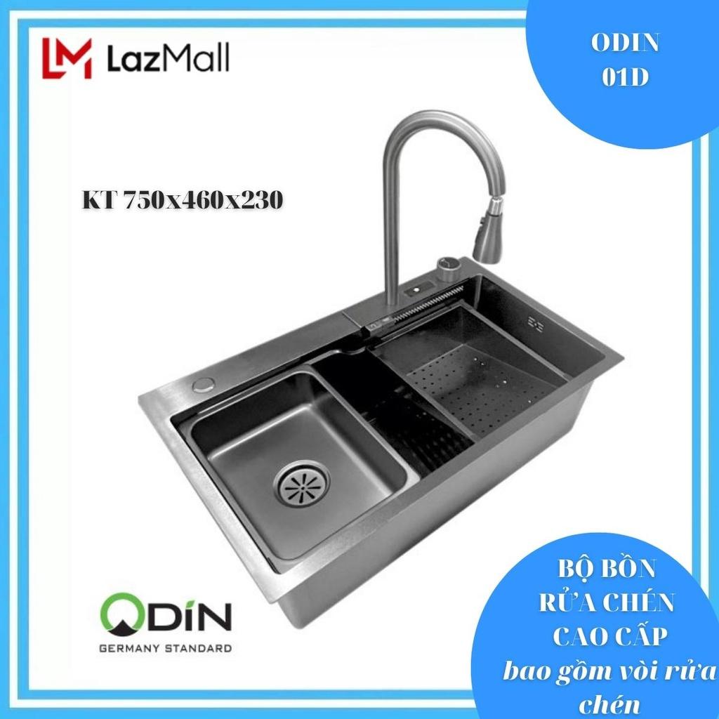 Chậu rửa chén INOX cao cấp ODIN 02D