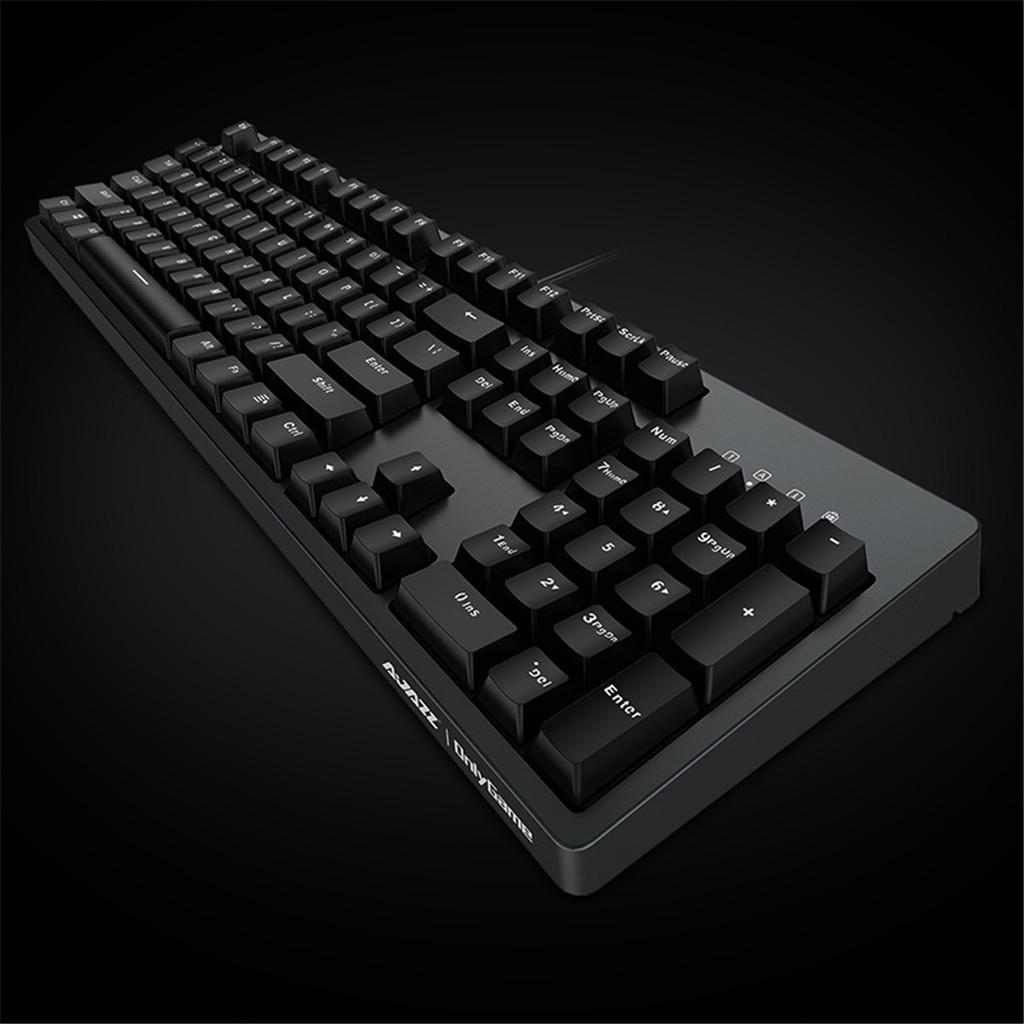 Cherry Black Switches 104 Keys USB Mechanical Gaming Keyboard for PC