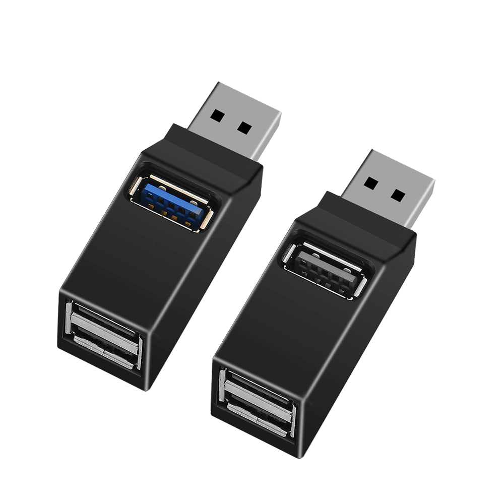 Bộ chia USB HUB 3 cổng USB 3.0 và USB2.0 độ cao cho máy tính, Laptop, PC, Tivi, Ô tô, xe hơi, thiết bị ngoại vi Dan House USB3.02.0