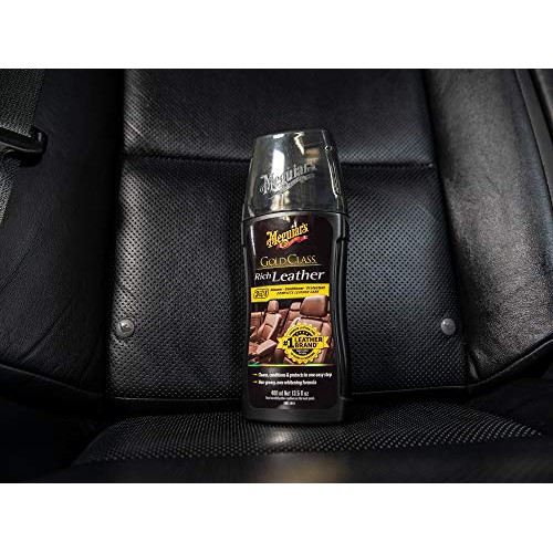 Meguiar's Kem dưỡng và bảo vệ chuyên sâu bề mặt da nội thất ô tô dòng Gold Class, G17914, 400ml