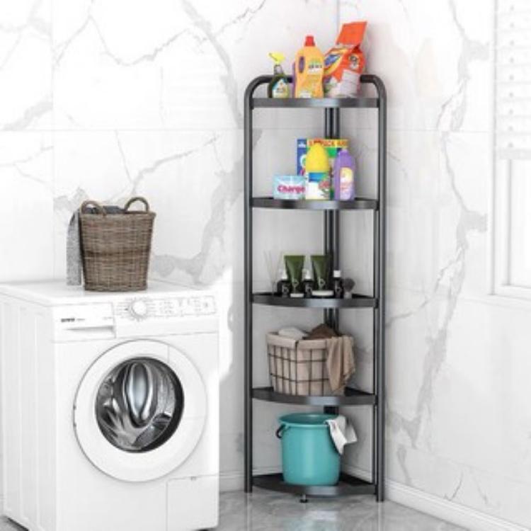 Kệ góc tường gập gọn đa năng để đồ nhà bếp thông minh 3/4/5 tầng tiện lợi_Nutosan