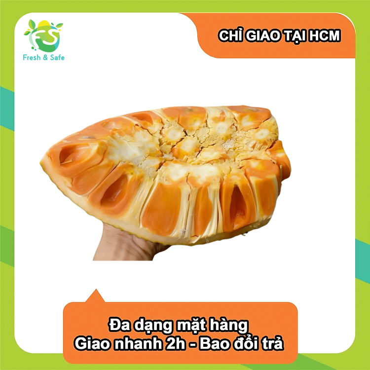 [CHỈ GIAO HCM] Mít đỏ indo xẻ miếng - 1.5kg