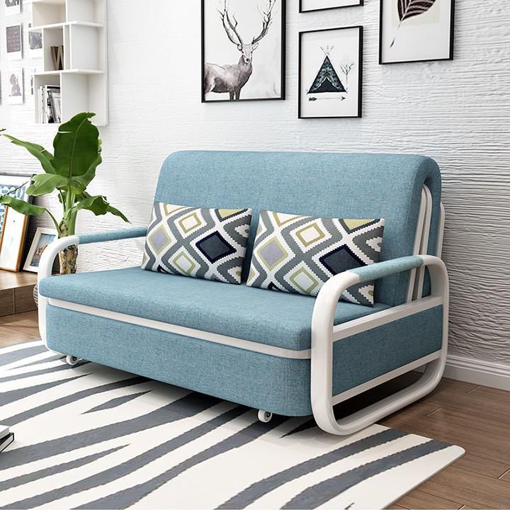 Ghế Sofa, Giường ngủ Gấp Gọn 1m2 x 2m và 1m5 x 2m (Tặng Kèm 2 Gối 300k)