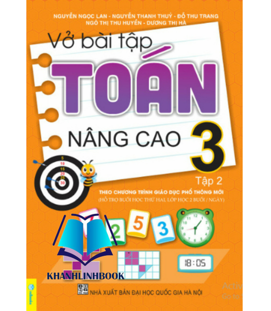 Sách - Vở Bài Tập Toán Nâng Cao 3 tập 2 - Biên soạn theo chương trình GDPT mới