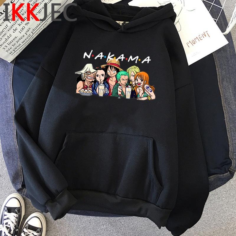 BST Áo hoodie anime in hình One piece Luffy Zoro Ace độc đẹp