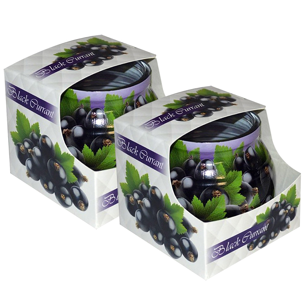 Combo 2 ly nến thơm tinh dầu Admit Black Currant 85g - nho chuỗi ngọc đen, nến trang trí, thơm phòng, thư giãn, khử mùi