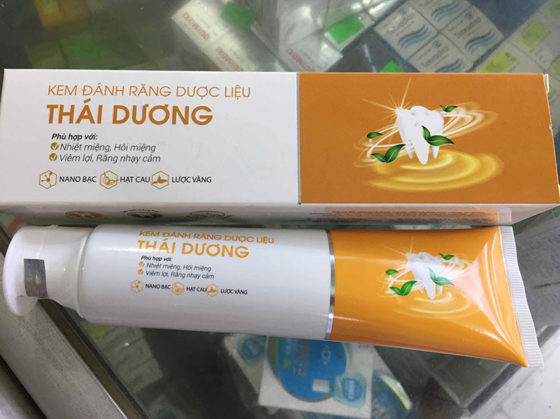 Kem đánh răng dược liệu THÁI DƯƠNG tuýp 100g