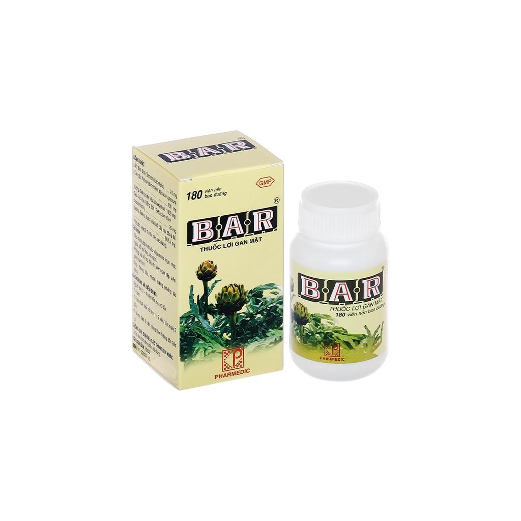 Bar - viên uống lợi gan mật (180viên