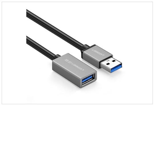 Cáp nối dài đực ra cái USB 3.0 model US115 2M Ugreen 10497 Hàng chính hãng