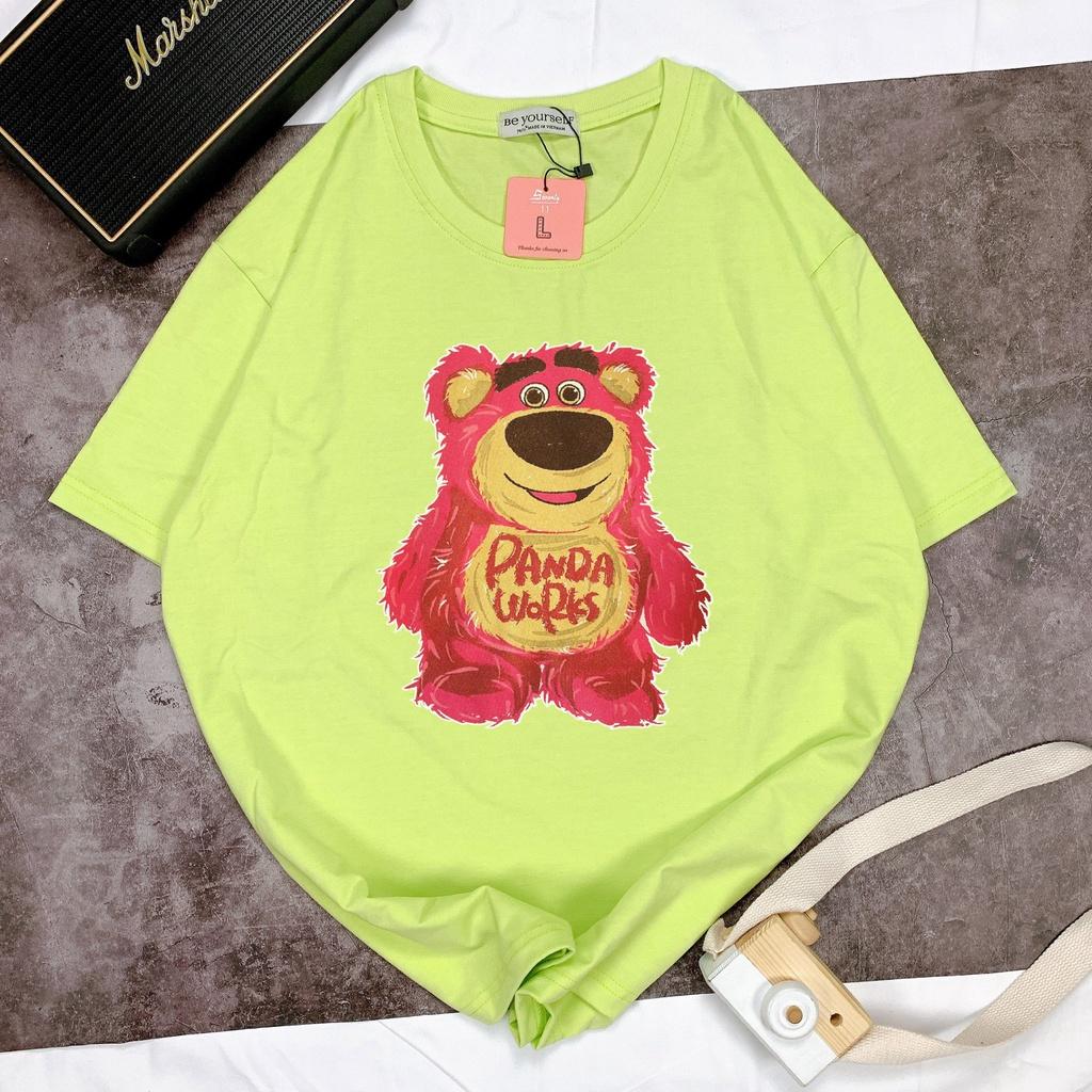 Áo thun tay ngắn Be Yourself unisex size M L XL - GẤU DÂU PANDA WORKS