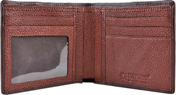 Ví Nam Da Cá Sấu Huy Hoàng HT2245 (12.5 x 10 cm) - Nâu Đỏ