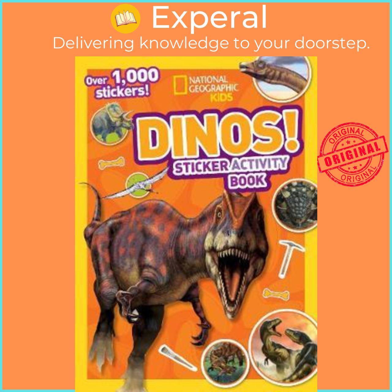 Sách - National Geographic Kids Dinos Sticker Activity Book : Over 1 by National Geographic Kids