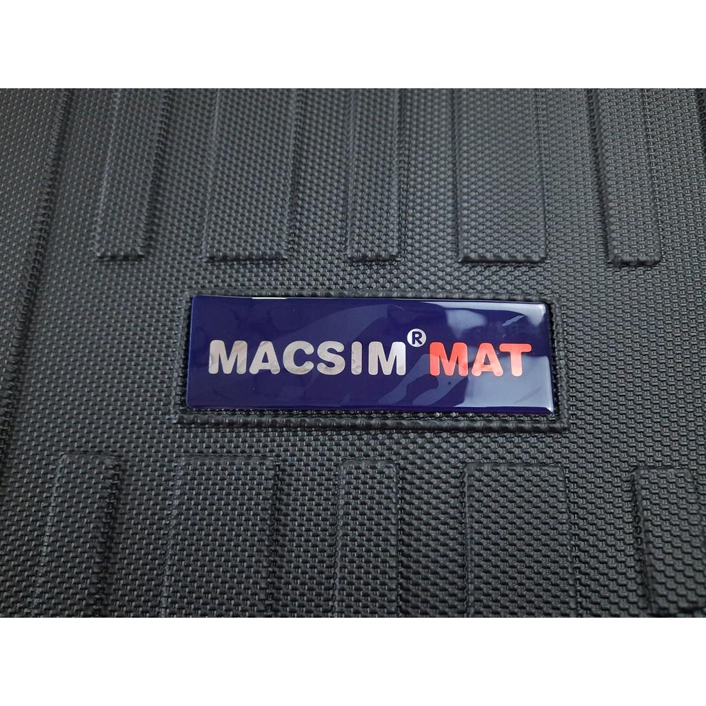 Thảm lót cốp xe ô tô Honda Civic 2017-đến nay nhãn hiệu Macsim chất liệu TPV cao cấp màu đen(205)