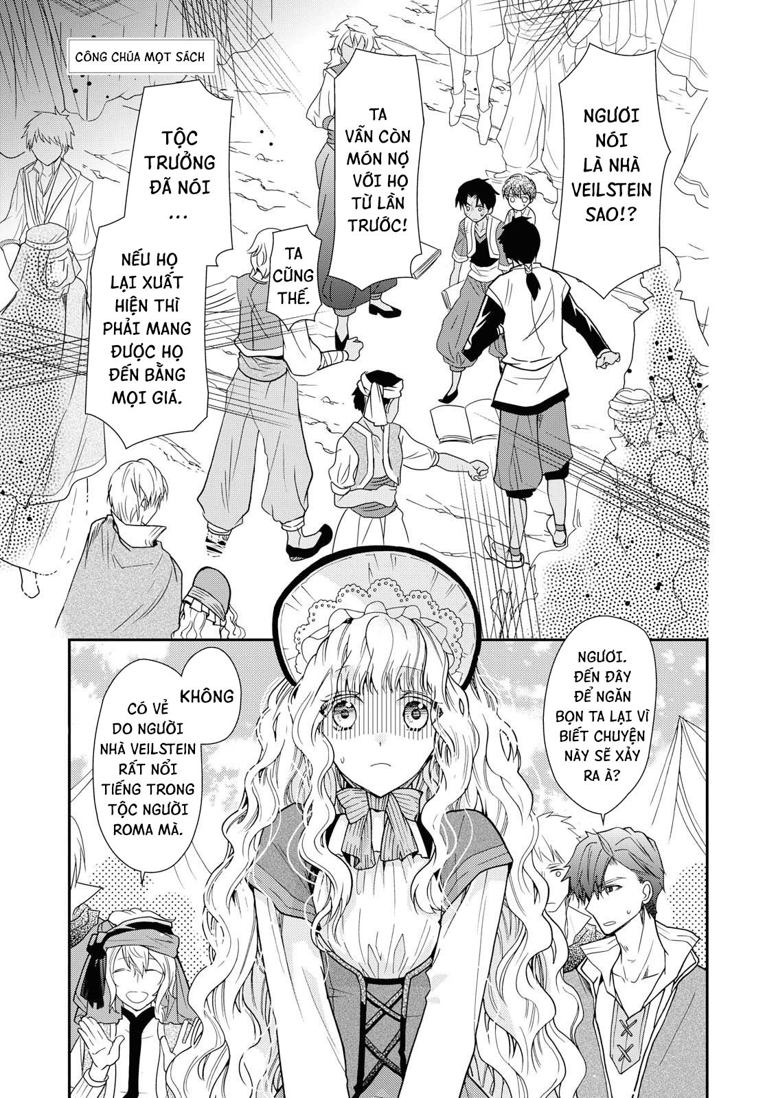 công chúa mọt sách chapter 12.1 3