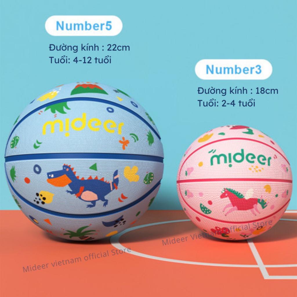 Bóng Rổ Mideer Cho Bé Children’s Basketball , Đồ Chơi Vận Động Cho Bé 3,4,5,6,7,8 tuổi