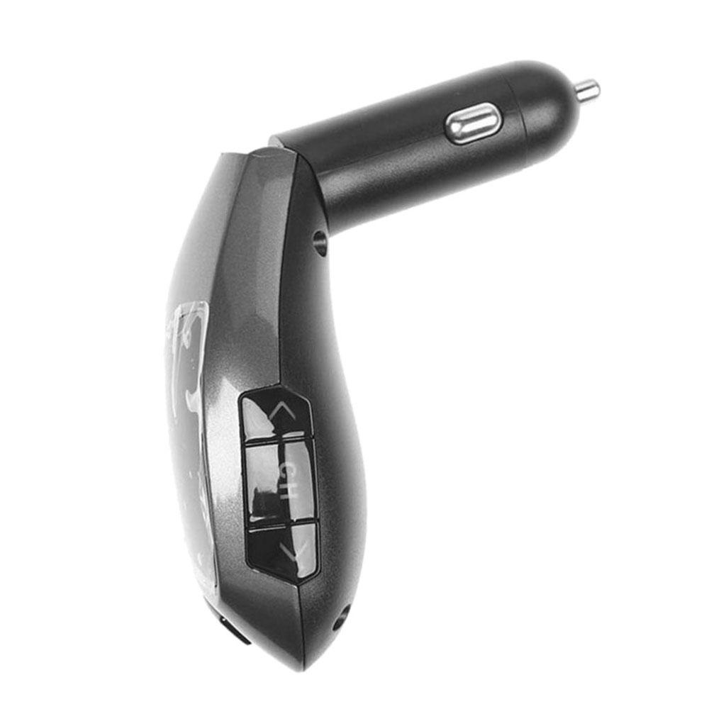 BT 3.0 Vehicle FM Transmitter MP3 Player Audio Adapter Support External TF Card