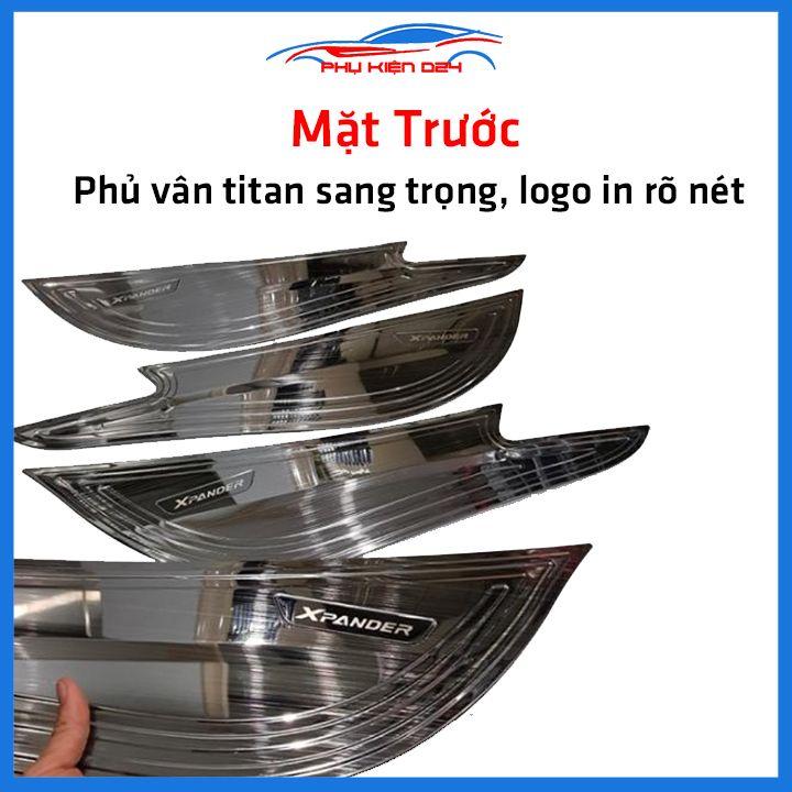 Bộ ốp tapli Xpander 2018-2019-2020-2021-2022 vân Titan chống xước va đập khi mở cửa và làm đẹp xe