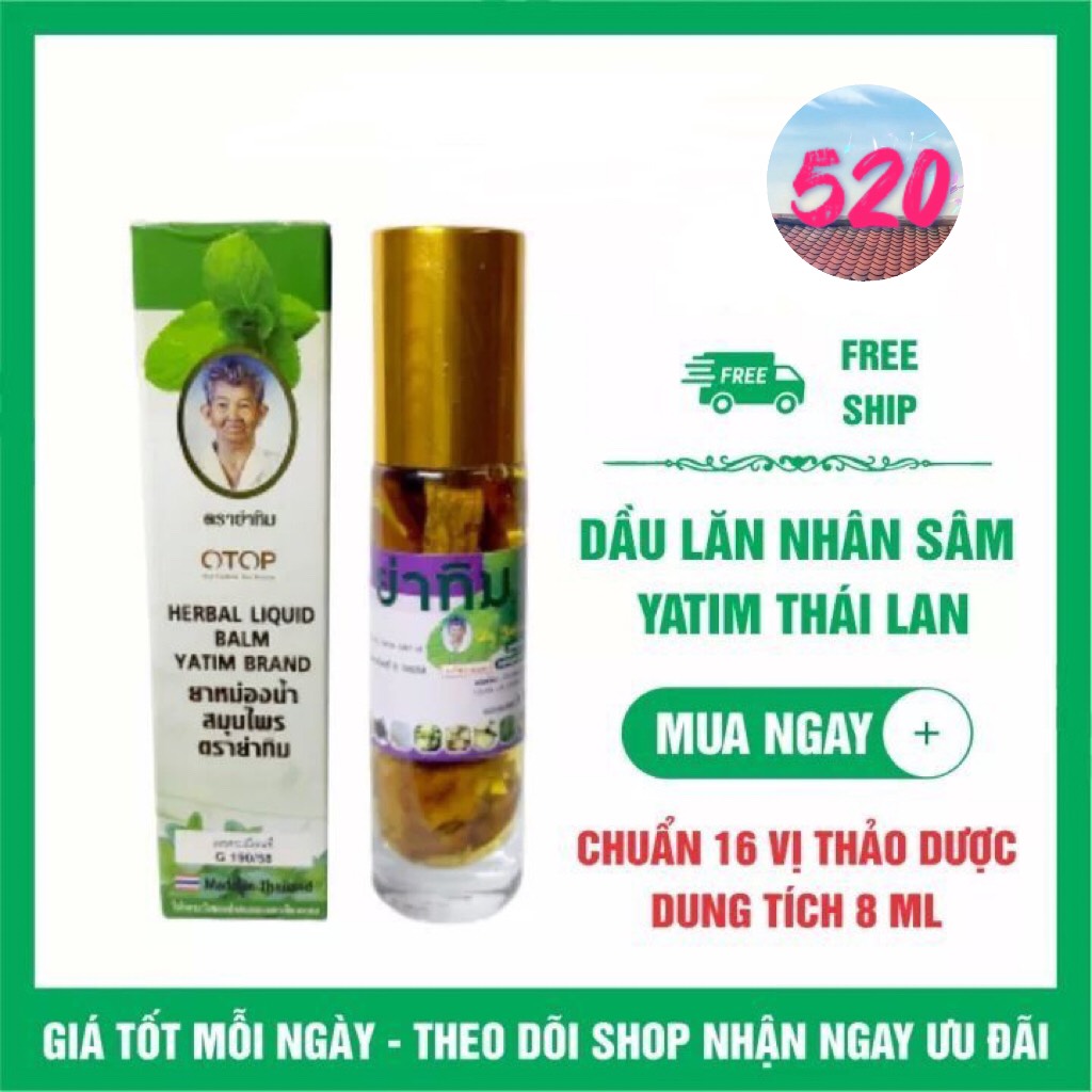 Dầu lăn Yatim 16 vị