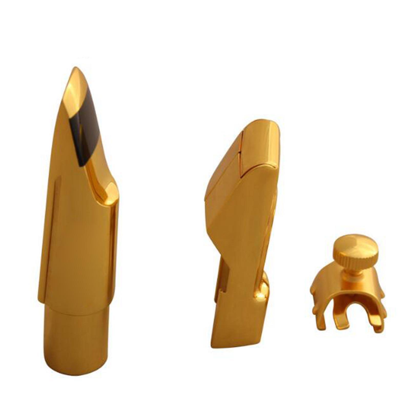 Alto Mouthpiece with Ligature and for Beginners Golden Size 5