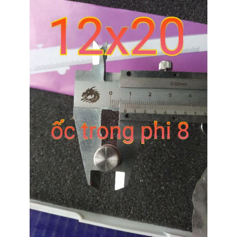 ỐC CHÂN KÍNH, TRỤ KÍNH phi 12x20mm; phi12x25mm và phi 19x 25mm