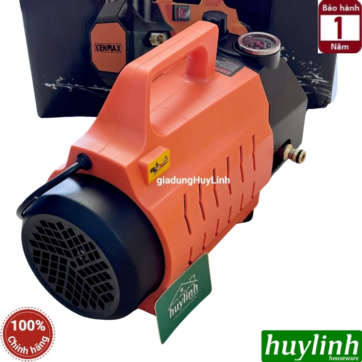 [Chống giật] Máy xịt rửa xe Chỉnh Áp Kenmax KM-230 PLUS - 2300W - Motor từ lõi đồng 100% - Hàng chính hãng