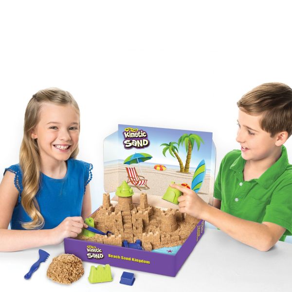 Đồ Chơi Cát biển và dụng cụ xây lâu đài KINETIC SAND 6044143