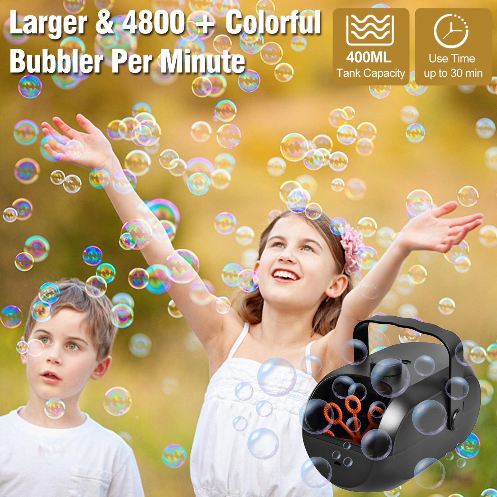 Máy Tạo Bong Bóng Di Động Có Thể Sạc Lại 4800+