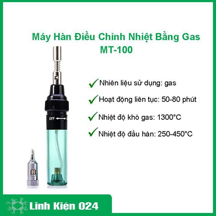 Máy Hàn Điều Chỉnh Nhiệt Bằng Gas MT-100