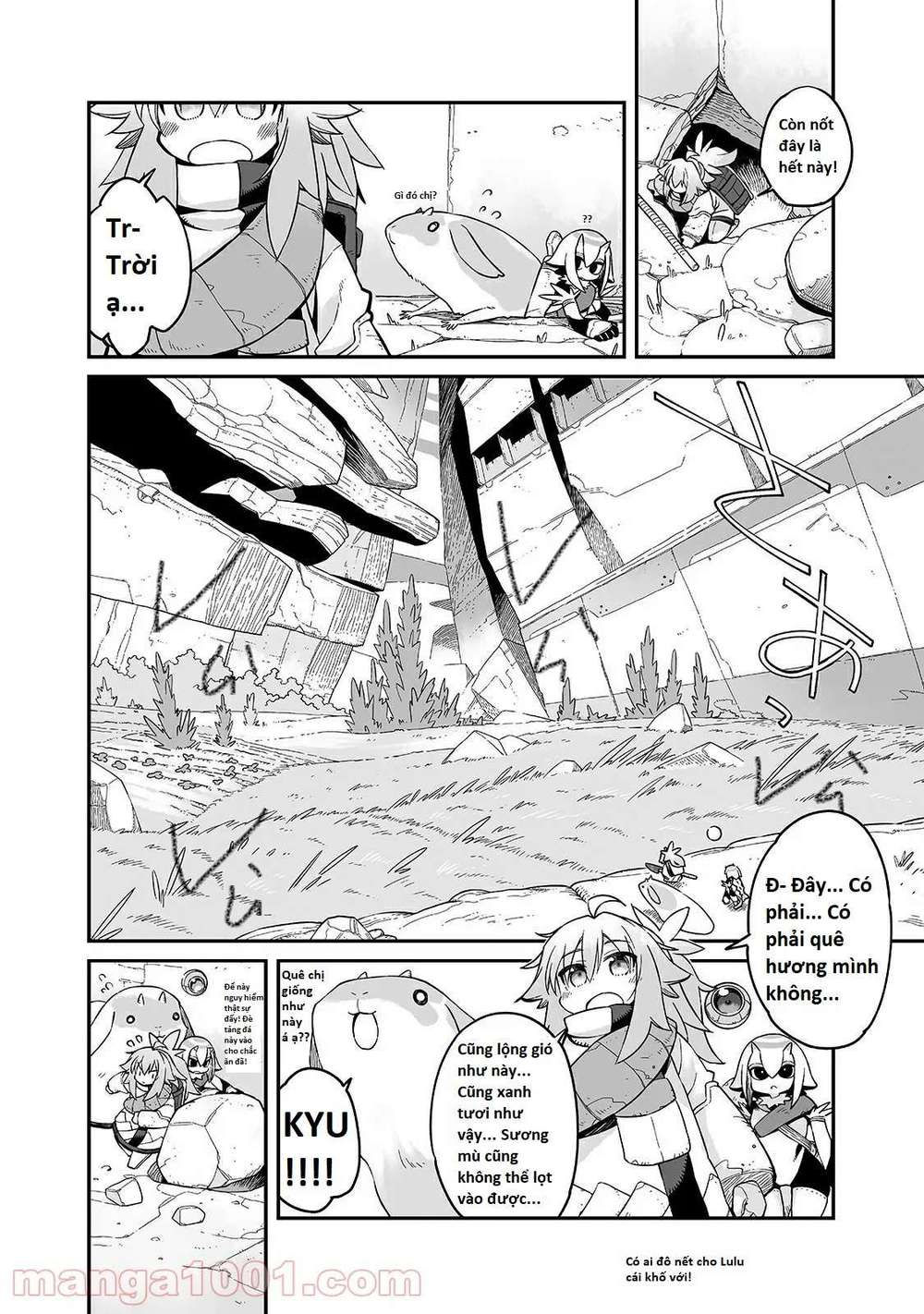 ngay cả khi hậu tận thế, thật hạnh phúc vẫn còn được sống... chapter 18 14