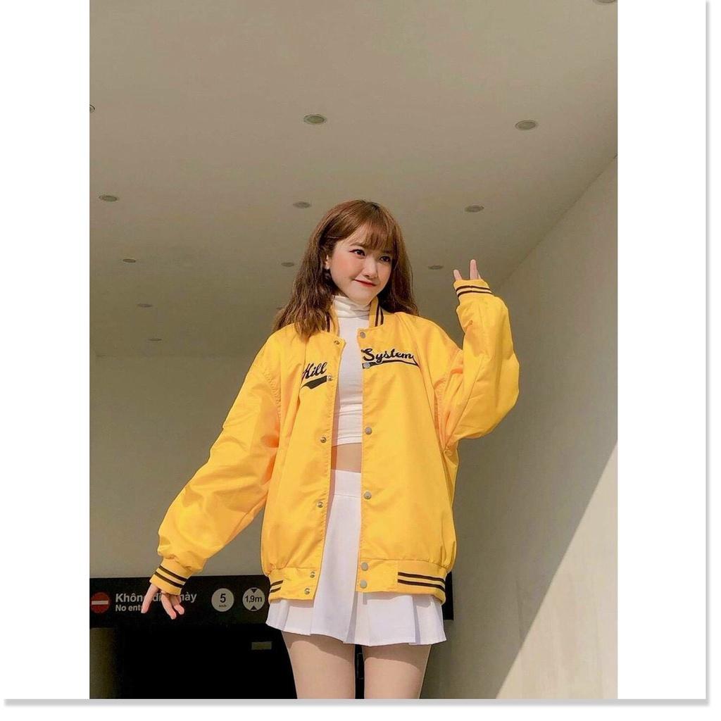 Áo khoác dù bomber NỮ phong cách Hàn Quốc cực đẹp , siêu cá tính KME FASHION