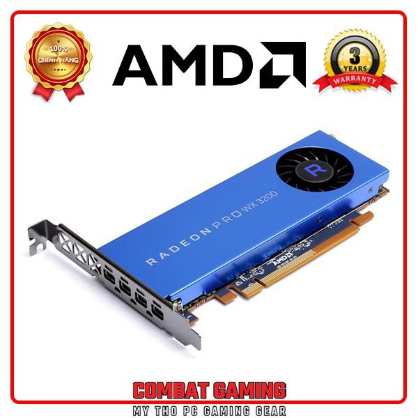 Card Màn Hình AMD RADEON PRO WX 3200 4GB GDDR5 - HÀNG CHÍNH HÃNG