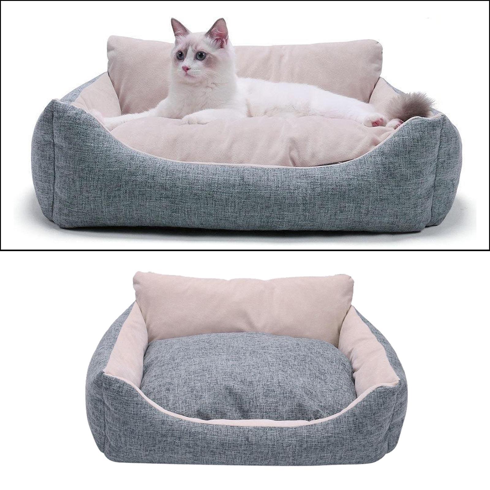 2 in 1 Winter Pet Nest Bed Warm Plush Sleeping House Dog Bed