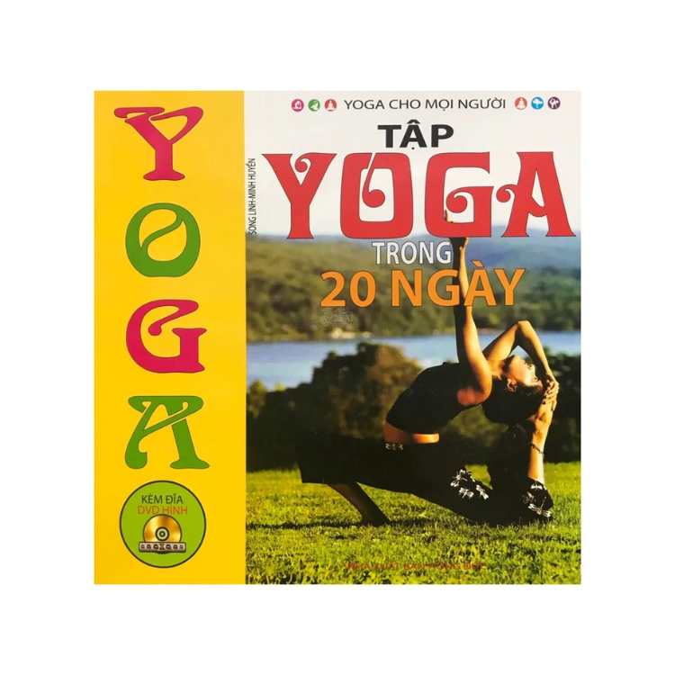 Sách - Tập Yoga trong 20 ngày , kèm đĩa CD - Nhiều tác giả - NXB Hồng Đức - Minh Lâm