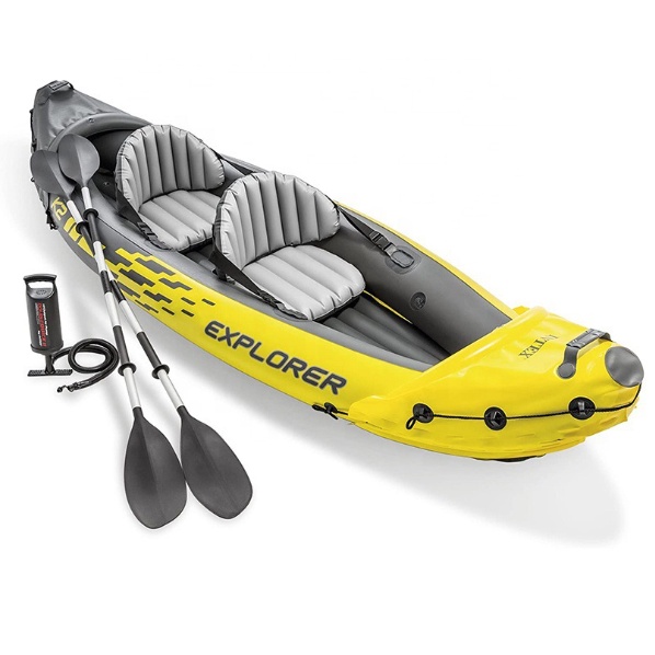 Thuyền Kayak Deluxe Explore Duo Bơm Hơi Cho 2 Người