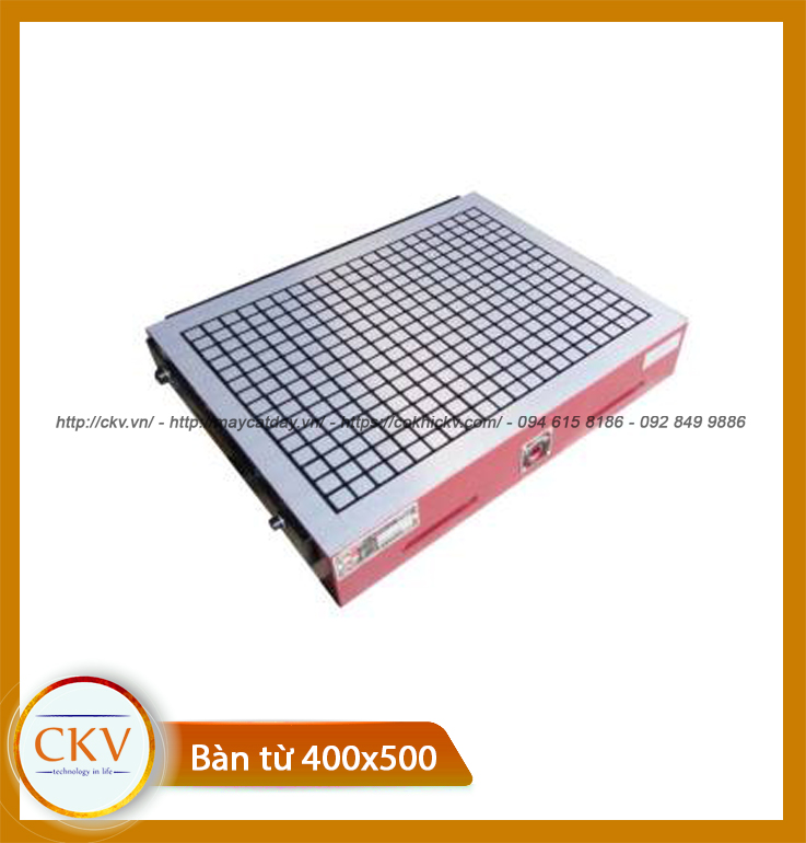 Bàn từ cơ hút giữ phôi chắc chắn 400x500