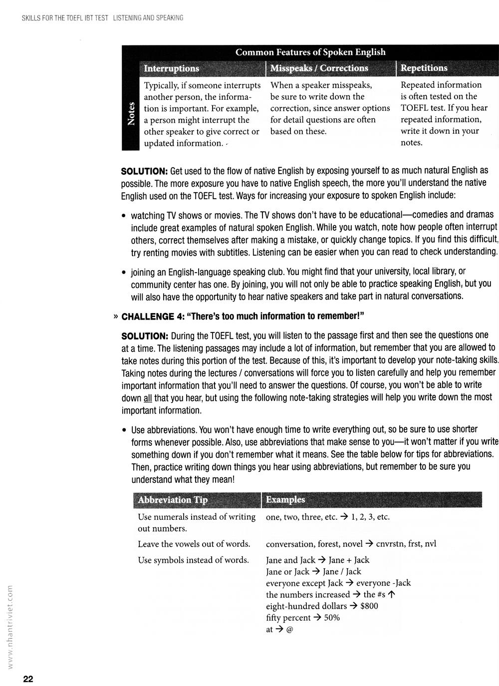 Sách Collins Skills For The TOEFL iBT Test - Listening And Speaking (Kèm CD)