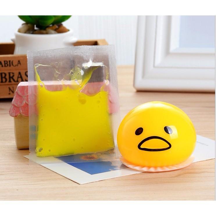 Trứng Biến Thái Gudetama - Mua 2 tặng 1 bóng lưới slime giá sập kh0