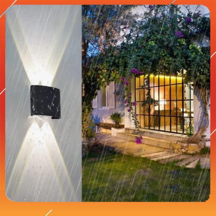 Đèn led gắn tường, Đèn tường led 2 đầu 4w ánh sáng vàng, B115-4