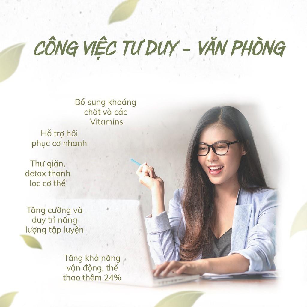 Trà Yerba Mate Vị Cam - FREE Túi Lọc Tái Sử Dụng - Detox, thanh nhiệt, năng lượng tỉnh táo